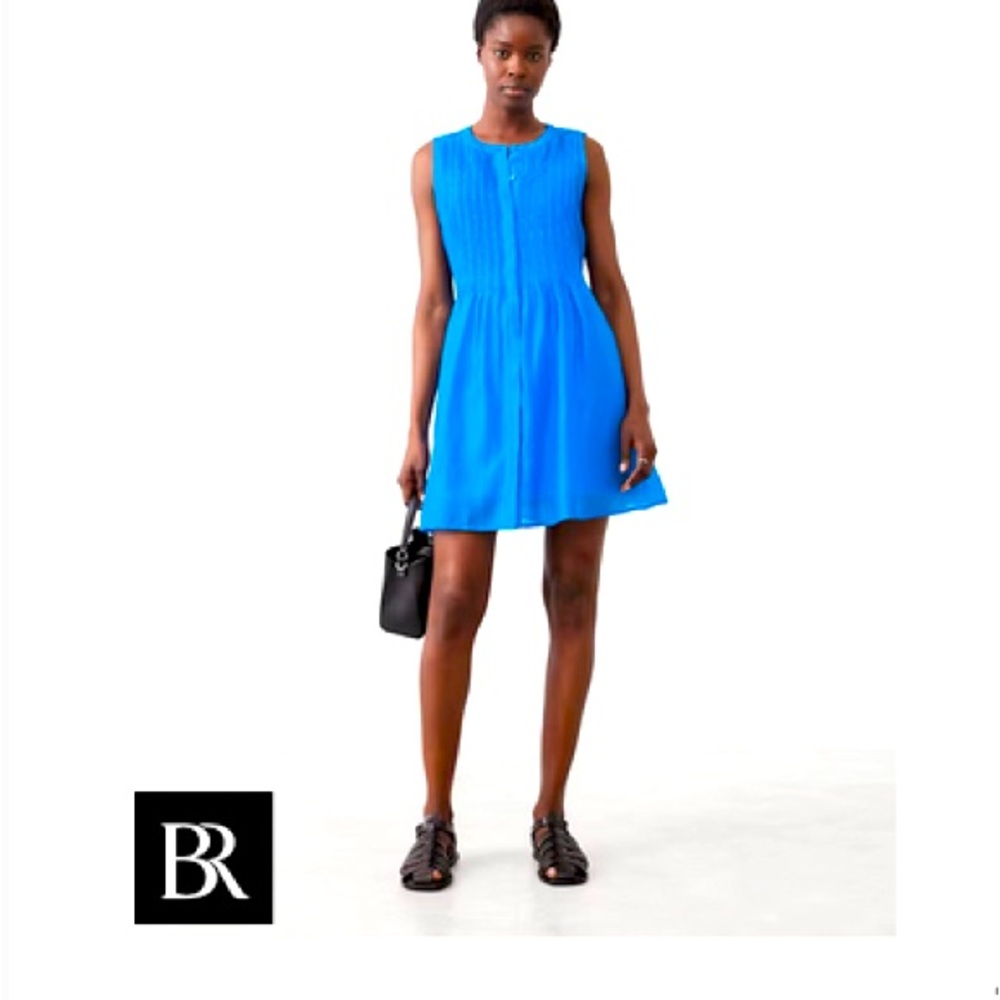 Banana Republic Vibrant Blue Mini Dress SOLD out online and in stores